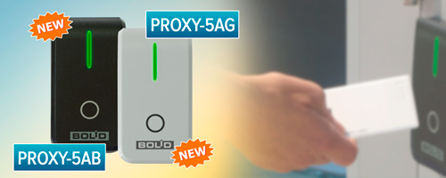 Компания "Болид" объявляет о старте продаж считывателей "Proxy-5AG" и "Proxy-5AB"